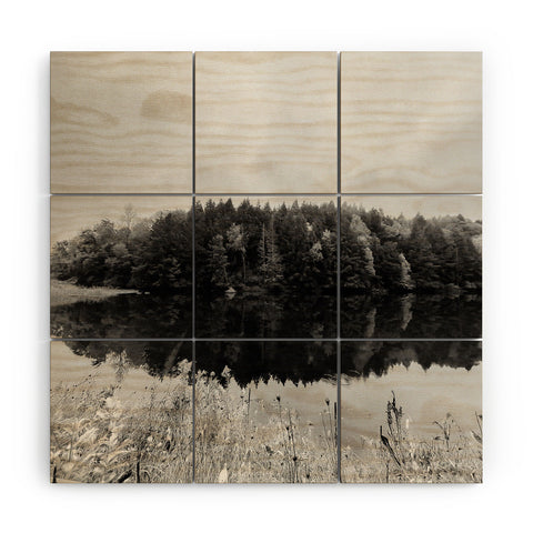 DENY Designs neversink Wood Wall Mural
