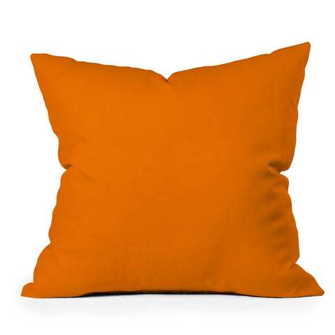 DENY Designs Orange Cream 151c Outdoor Throw Pillow