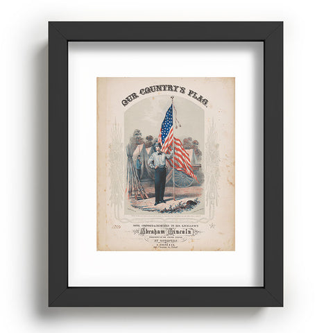 DENY Designs Our Country s Flag Recessed Framing Rectangle