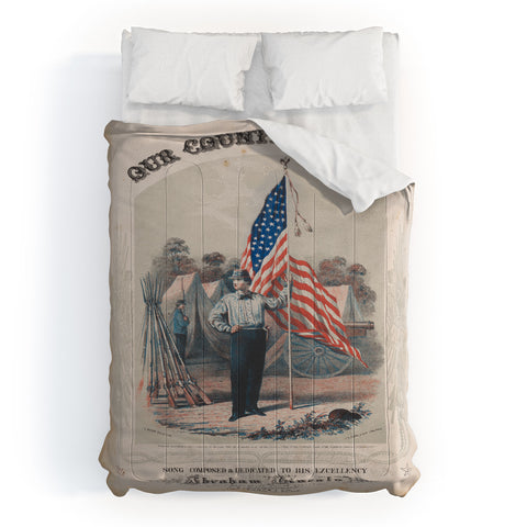 DENY Designs Our Country s Flag Comforter