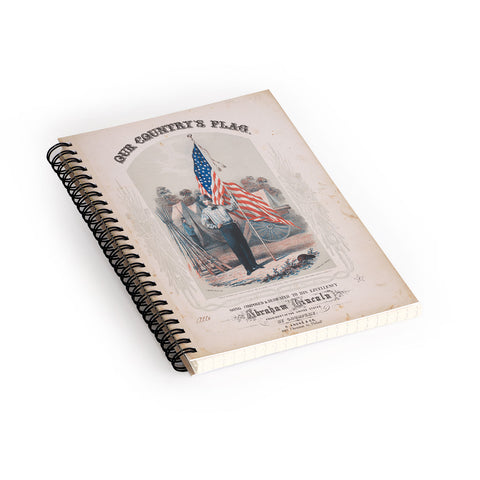 DENY Designs Our Country s Flag Spiral Notebook