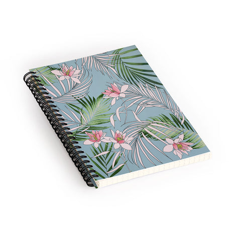 DENY Designs pb palm beach floral Spiral Notebook