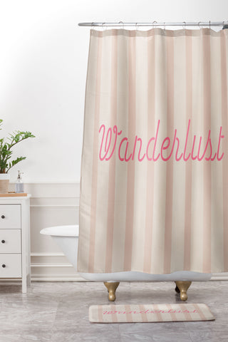 DENY Designs pb wanderlust Shower Curtain And Mat