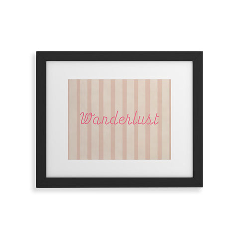 DENY Designs pb wanderlust Framed Art Print