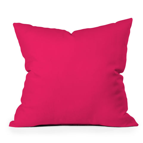 DENY Designs Pink 812c Outdoor Throw Pillow