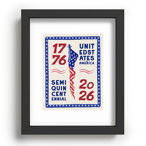 DENY Designs Retro 76 26 Recessed Framing Rectangle