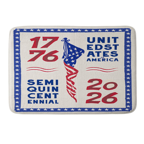 DENY Designs Retro 76 26 Memory Foam Bath Mat