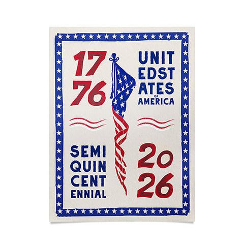 DENY Designs Retro 76 26 Poster