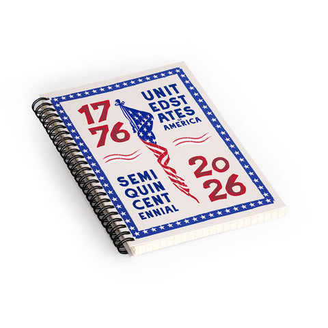 DENY Designs Retro 76 26 Spiral Notebook