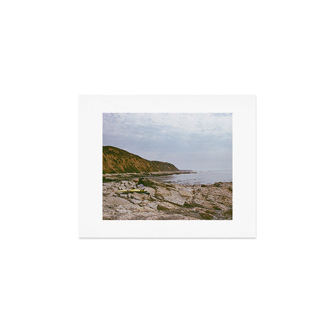 DENY Designs rocky beachside Art Print
