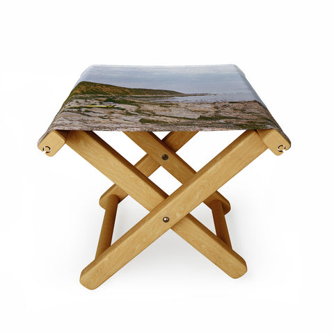 DENY Designs rocky beachside Folding Stool
