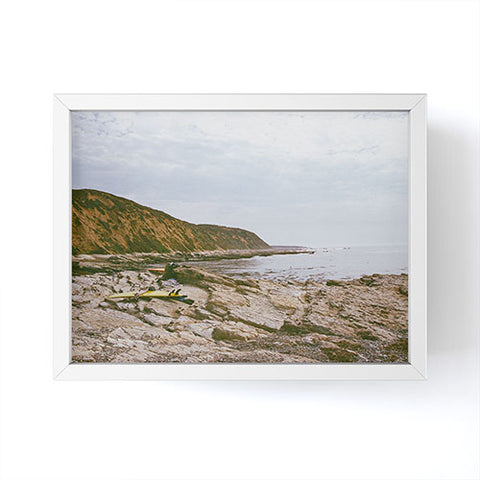 DENY Designs rocky beachside Framed Mini Art Print