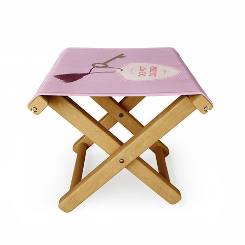 DENY Designs room key Folding Stool