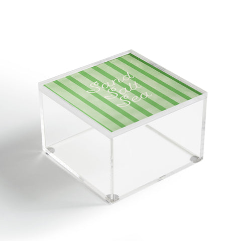 DENY Designs sand salt sea Acrylic Box
