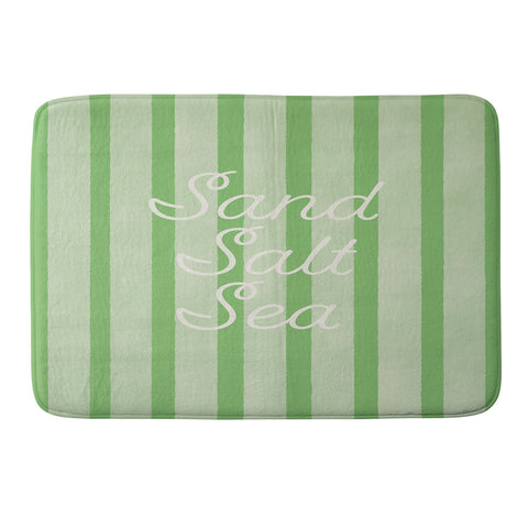 DENY Designs sand salt sea Memory Foam Bath Mat