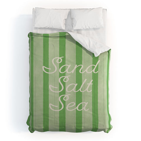 DENY Designs sand salt sea Comforter