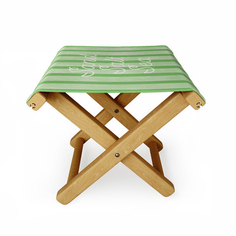 DENY Designs sand salt sea Folding Stool