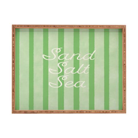 DENY Designs sand salt sea Rectangular Tray