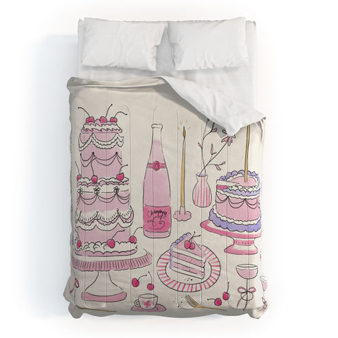 DENY Designs southeast preppy afternoon tea Comforter