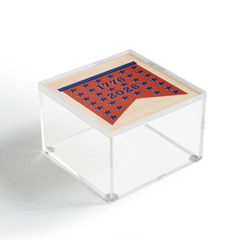 DENY Designs Star Banner Acrylic Box