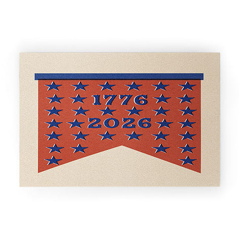 DENY Designs Star Banner Welcome Mat