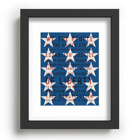 DENY Designs Starred Preamble Recessed Framing Rectangle