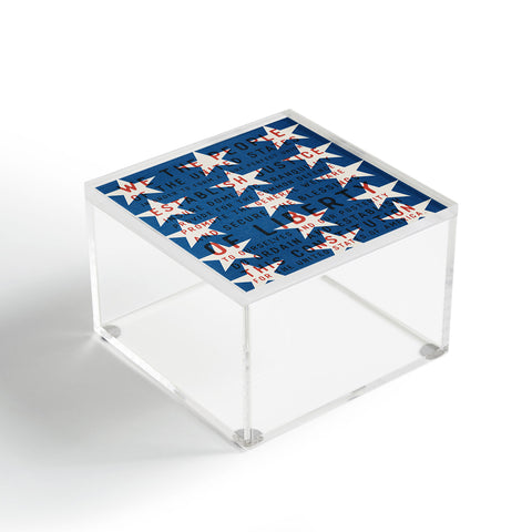 DENY Designs Starred Preamble Acrylic Box