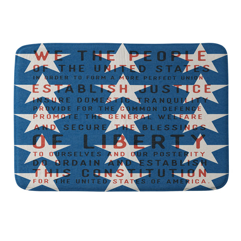 DENY Designs Starred Preamble Memory Foam Bath Mat