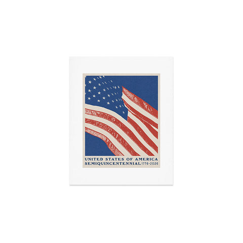 DENY Designs Stars n Stripes Semiquincentennial Art Print