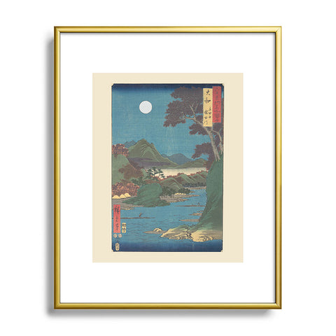 DENY Designs Tatsutagawa Metal Framed Art Print