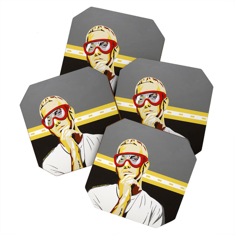 DENY Designs Uptripping Eminem Coaster Set