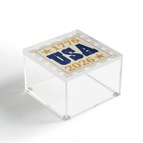 DENY Designs USA Stamp Acrylic Box