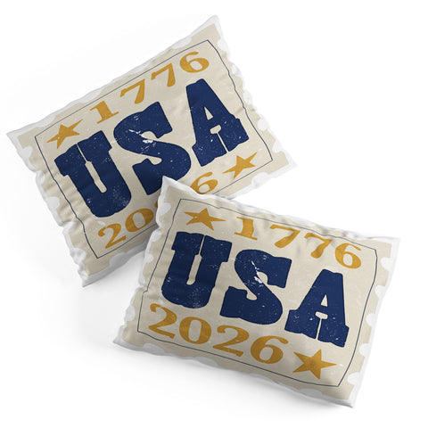 DENY Designs USA Stamp Pillow Shams