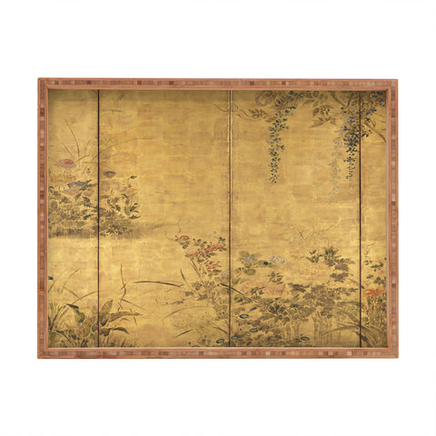 DENY Designs Vegetables of the Four Seasons Rectangular Tray