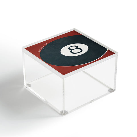 DENY Designs Vintage Games 8ball Acrylic Box