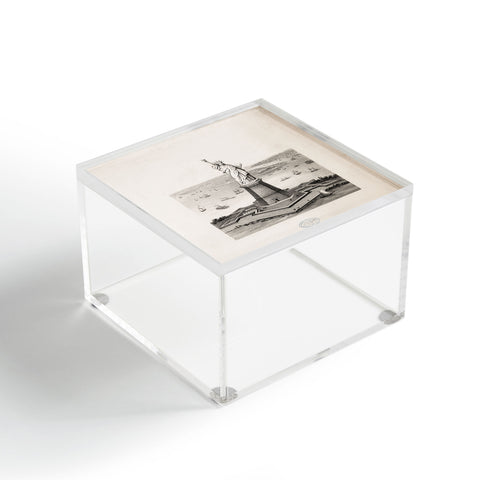 DENY Designs Vintage Lady Liberty Acrylic Box