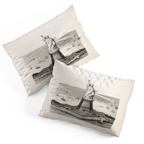 DENY Designs Vintage Lady Liberty Pillow Shams