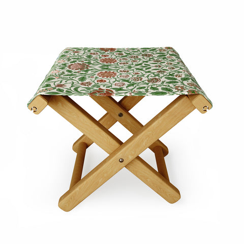 DENY Designs Violet and Columbine Folding Stool