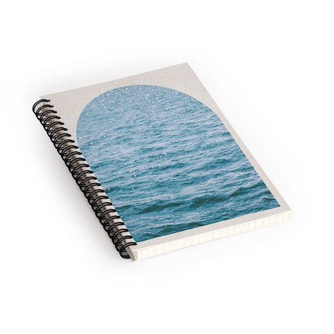 DENY Designs Waves Window Spiral Notebook