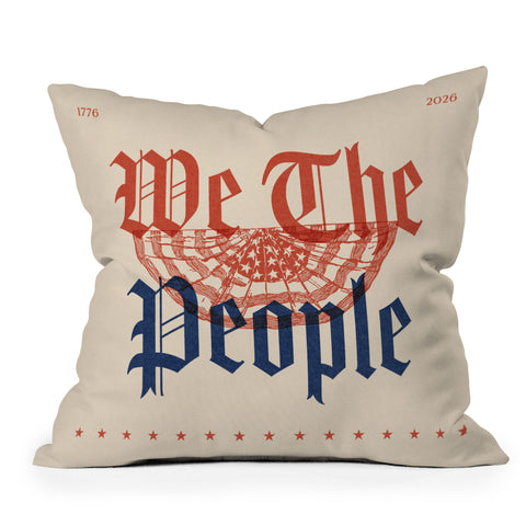 DENY Designs We The People ii Throw Pillow