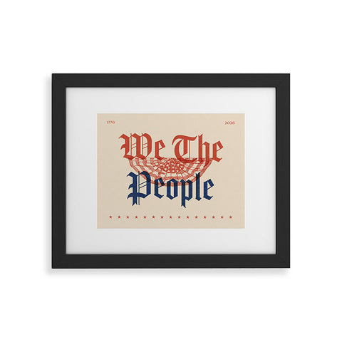 DENY Designs We The People ii Framed Art Print