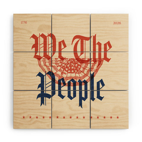 DENY Designs We The People ii Wood Wall Mural