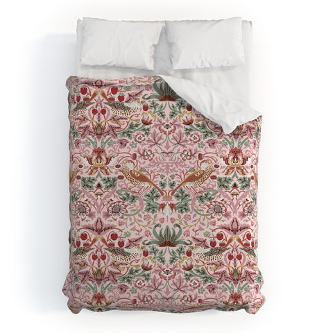 DENY Designs William Morris Strawberry Thief Panel Duvet Cover