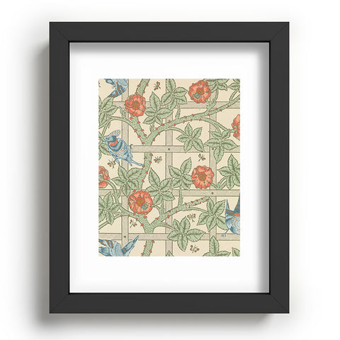 DENY Designs William Morris Trellis Recessed Framing Rectangle