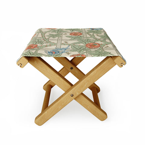 DENY Designs William Morris Trellis Folding Stool