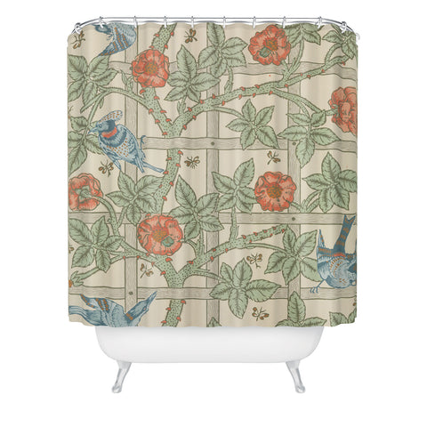 DENY Designs William Morris Trellis Shower Curtain