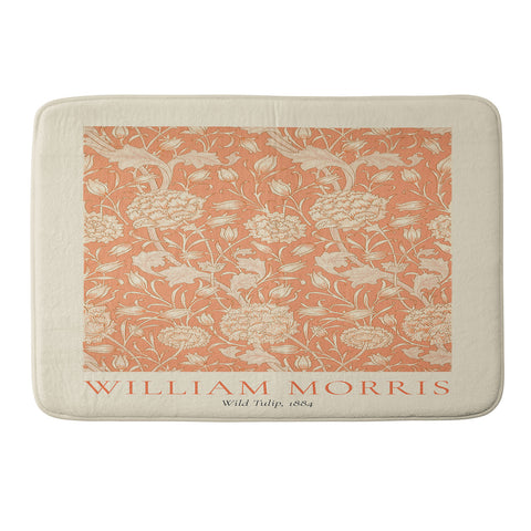 DENY Designs william morris tulip Memory Foam Bath Mat