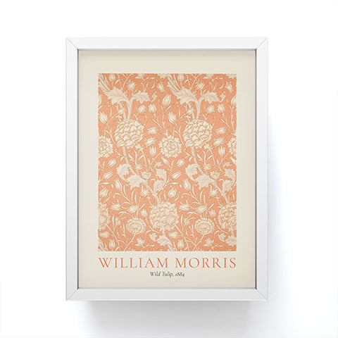 DENY Designs william morris tulip Framed Mini Art Print