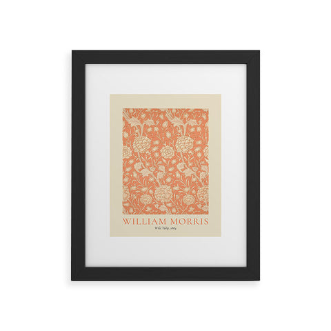 DENY Designs william morris tulip Framed Art Print
