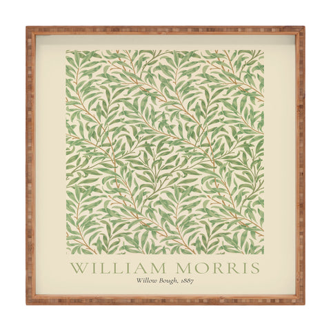 DENY Designs William Morris Willow Bough 1887 Square Tray